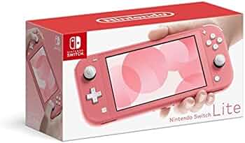 Amazon.com: Nintendo Switch Lite - Coral - Switch : Video Games