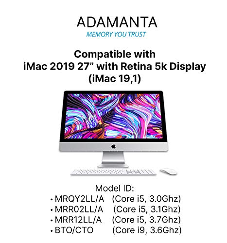 Adamanta 128GB (4x32GB) Memory Upgrade for 2020 Apple iMac 27
