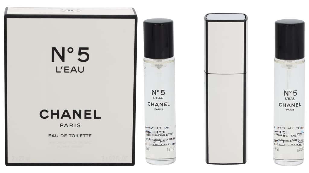 Chanel No.5 L'Eau For Men Eau De Toilette 3 X 20Ml : Buy Online at