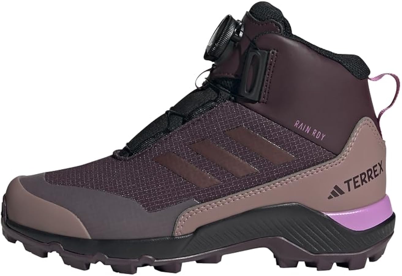 Amazon.com | adidas Unisex Kids' Terrex Winter Mid Boa Rain.RDY