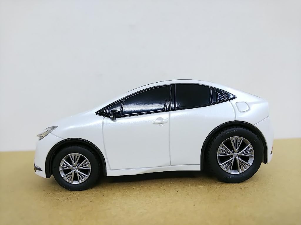 Amazon | □ ディーラー ミニカー PRIUS ホワイトパール ミニカー
