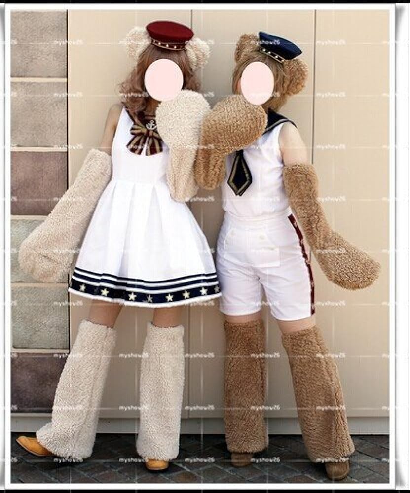 Amazon.co.jp: 海外工場直送!コスプレ☆ダッフィー/シェリーメイ（白