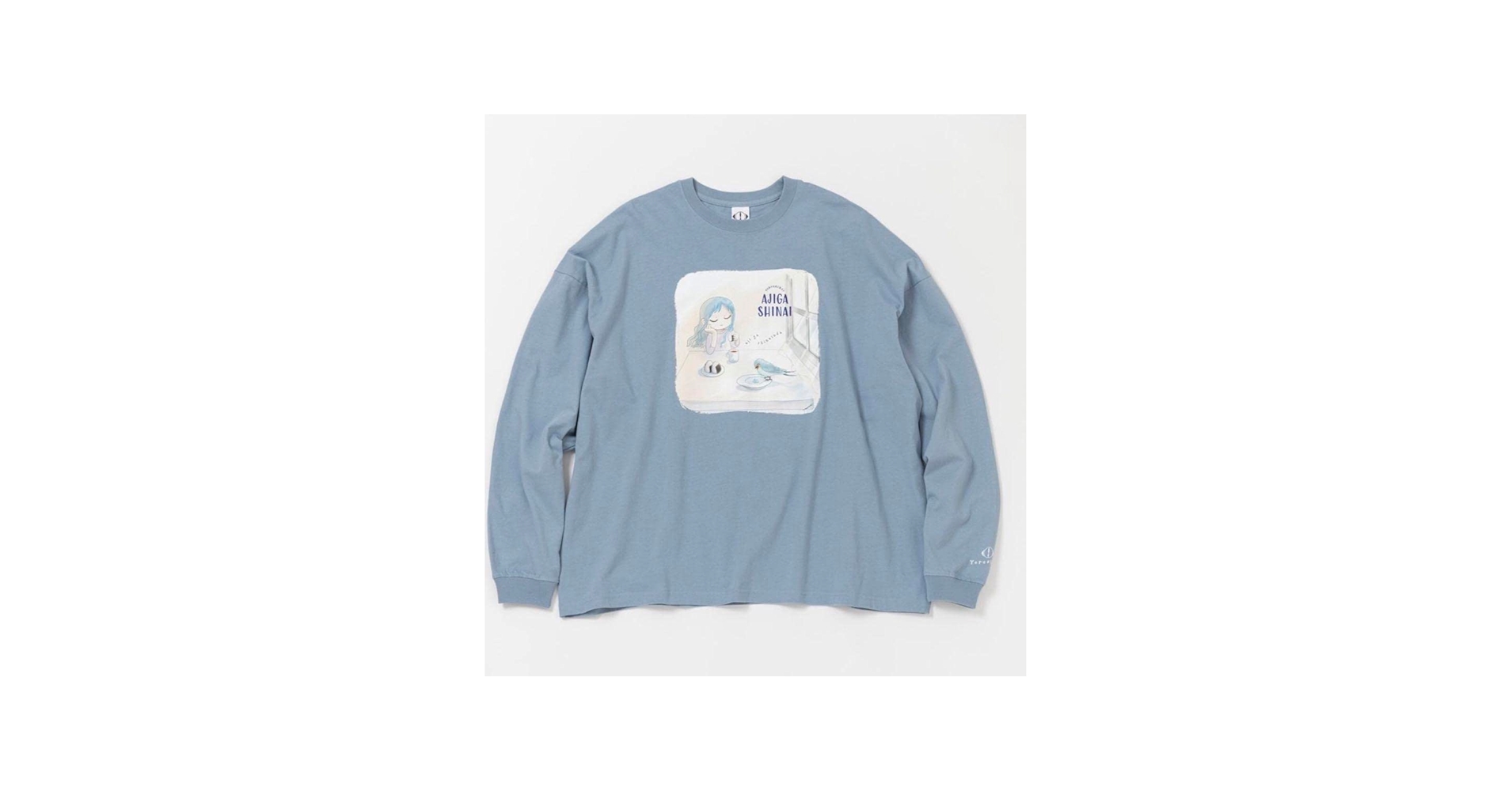 Amazon.co.jp: ヨルシカ suisデザインロングTシャツ(味がしないver