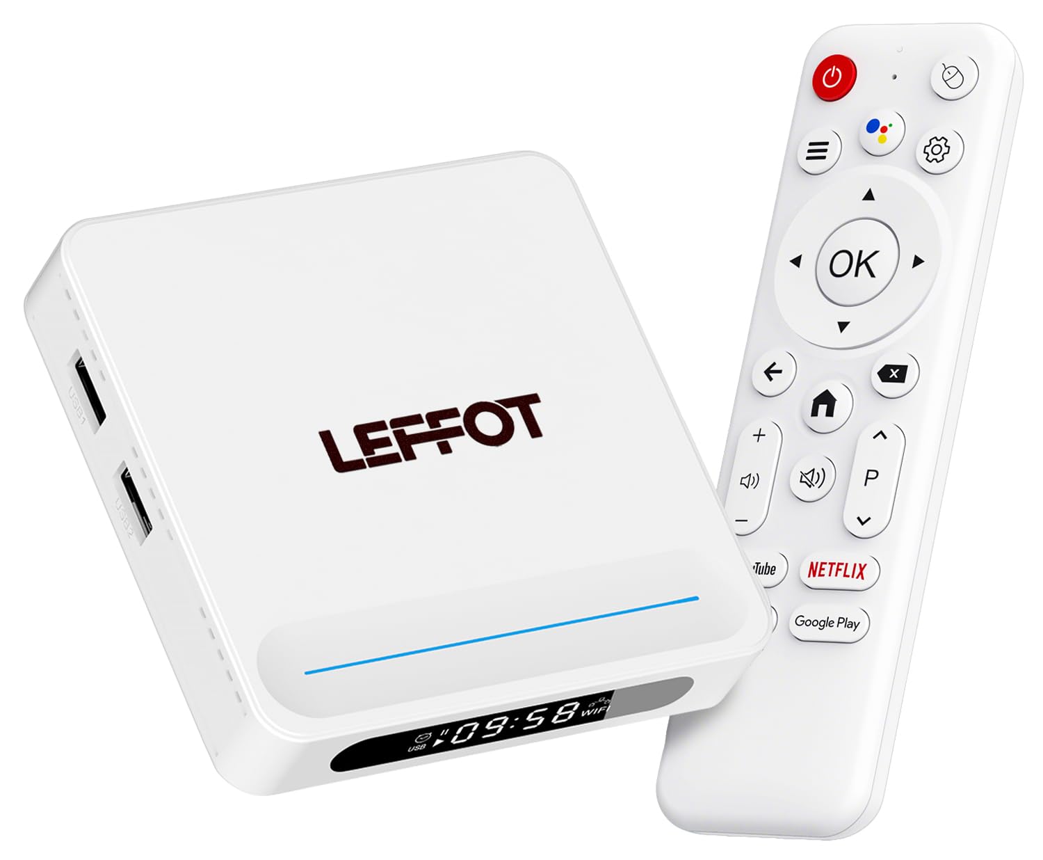 Amazon.com: Android 14.0 TV Box 2025, LEFFOT H618 Plus 4K UHD