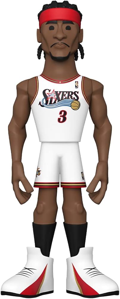Amazon.com: Funko Gold Vinyl: NBA Legends - Allen Iverson 76ers