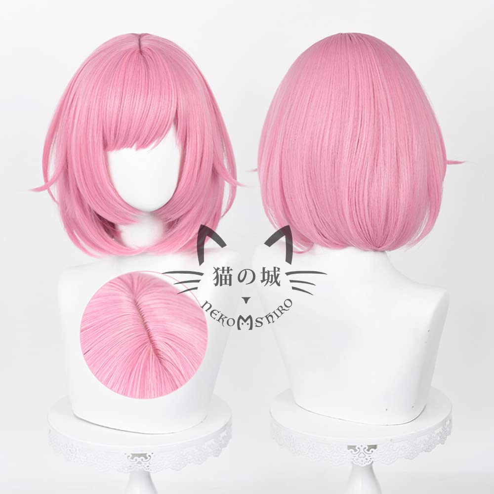 Amazon.co.jp: 猫の城 鳳 えむ コスプレウィッグ 耐熱 かつら