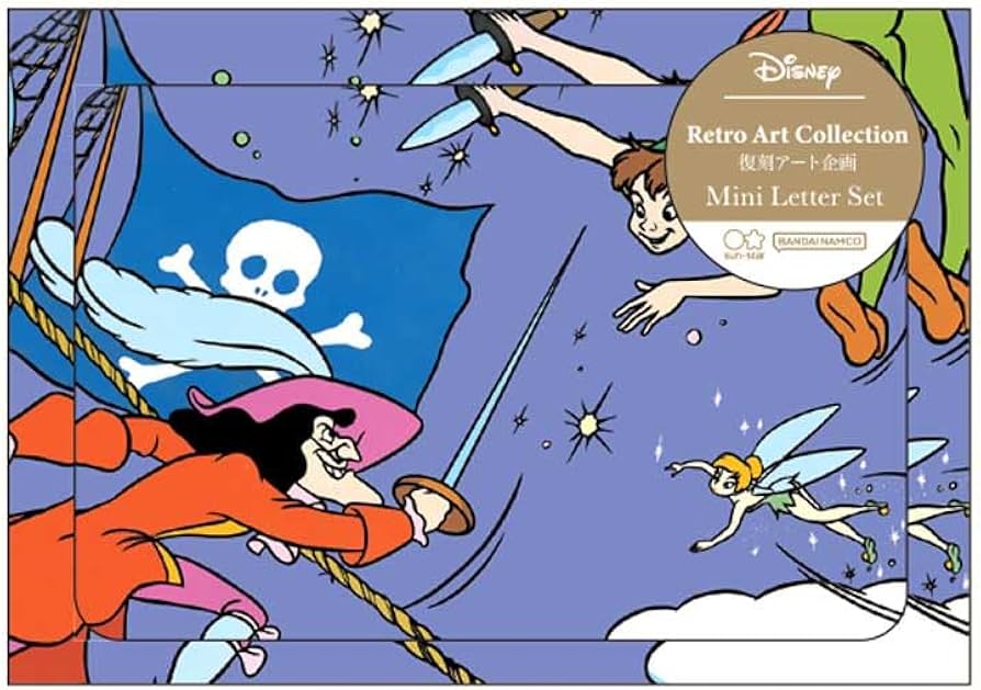 Amazon.co.jp: ピーターパン[手紙セット]ミニレターセット 手渡し手紙