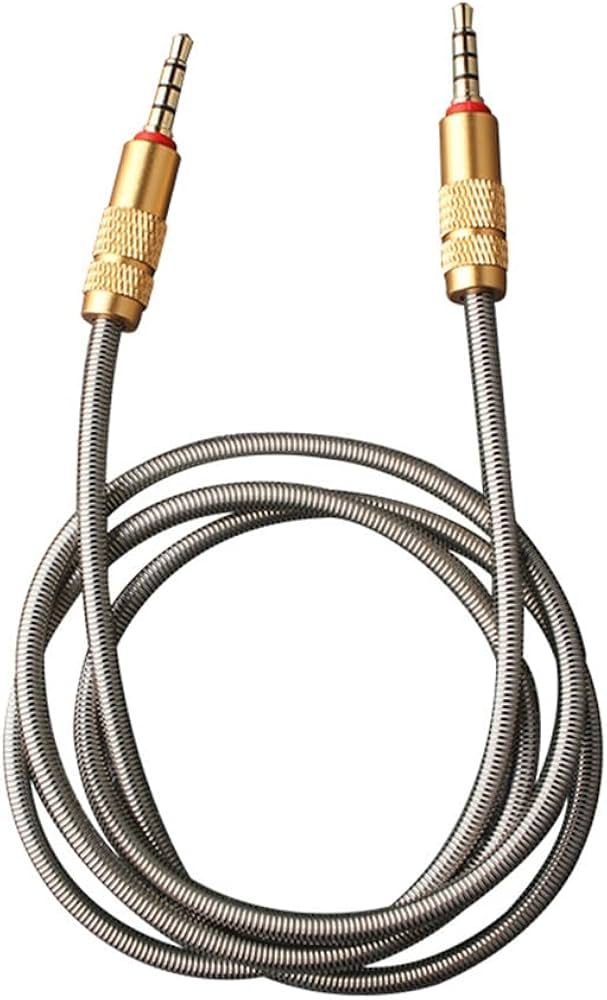 Amazon | YFFSFDC 3.5mm オーディオケーブル TRRS ケーブル メタル