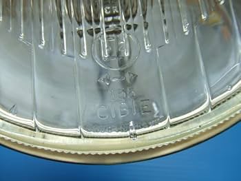 Amazon.co.jp: 当時物 シビエ 150パイ Cマーク 凹レンズ ヘッドライト