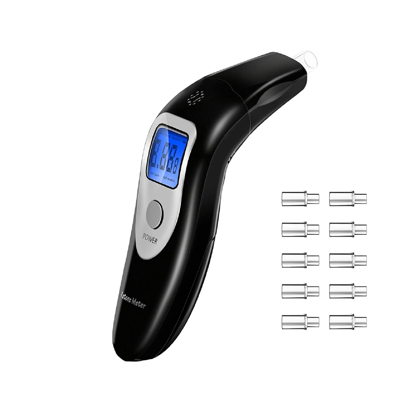 Amazon.co.jp : デジタルケトンメーター 携帯式ケトン呼吸測定器