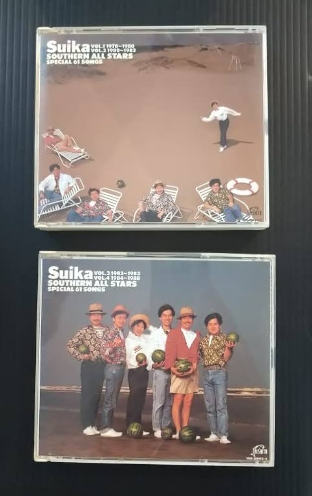 Amazon.co.jp: サザンオールスターズ すいか Vol.1-4 VDR-10001-4 缶