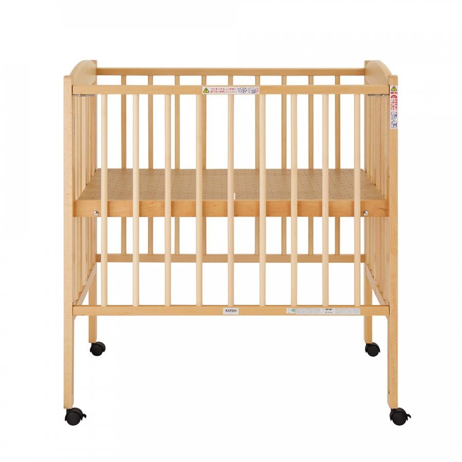 Amazon.co.jp: カトージ ベビーベッド ミニサイズ 折りたたみ 日本製