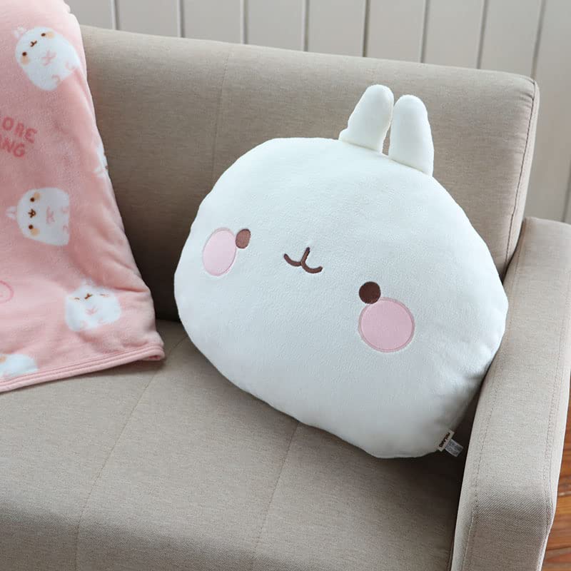 Amazon.co.jp: マザーガーデン MOLANG モラン 顔 クッション