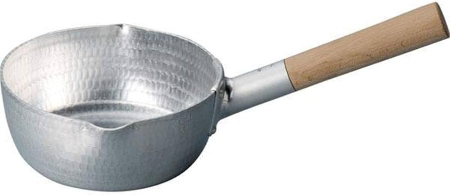 Amazon｜姫野作. 雪平 鍋 日本製 片手 アルミ 手打ち 21cm｜片手鍋