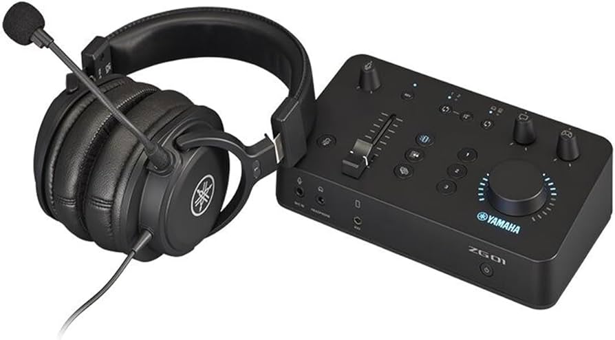 Amazon.com: Yamaha ZG01 Pack Gaming Mixer & Headset Pack for Voice