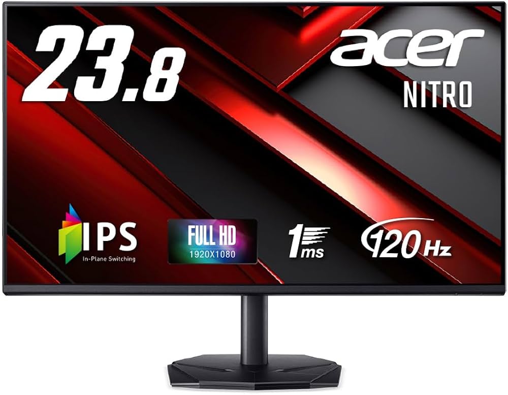 Amazon.co.jp: Acer ゲーミングモニター 23.8インチ IPS フルHD 非光沢