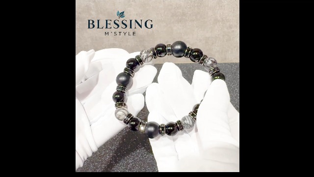 Amazon | [BLESSING M'style] 天然石 パワーストーン ブレスレット