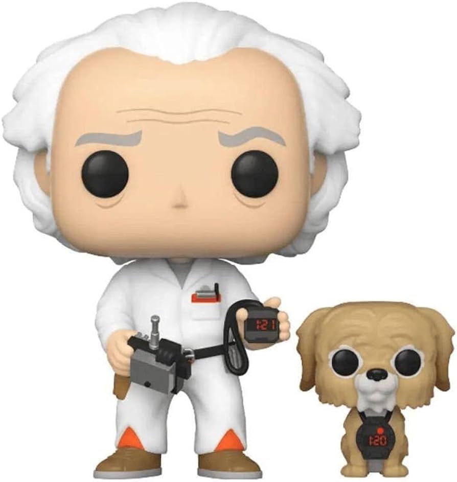 Amazon.com: Back To The Future Doc and Einstein Pop! Vinyl