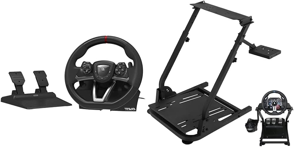 HORI Racing Wheel Apex (Playstation 5, PlayStation 4) + VEVOR G29
