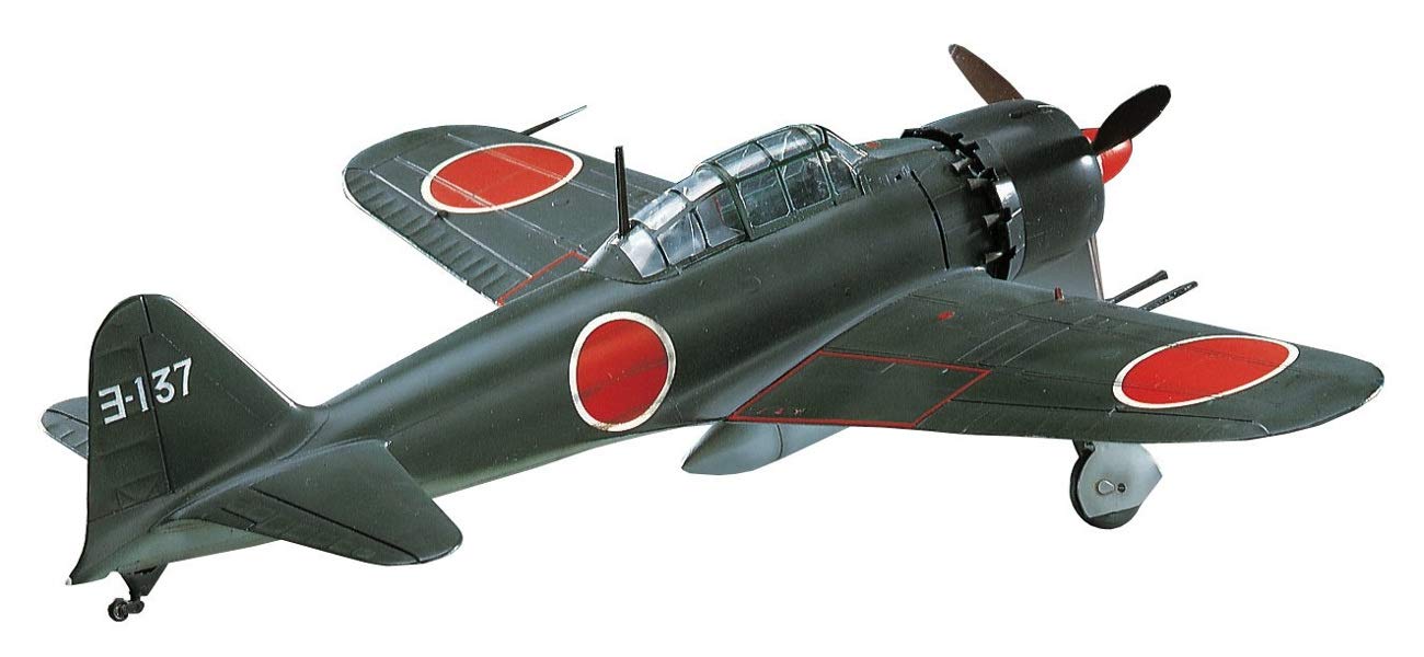 Amazon.com: Hasegawa 1:32 Scale Zero Fighter 52 Model Kit : Arts