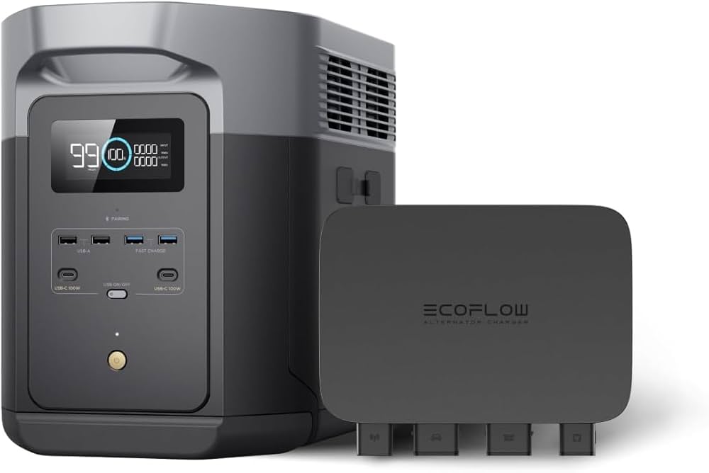 Amazon.com: EF ECOFLOW 800W Alternator Charger with Delta 2