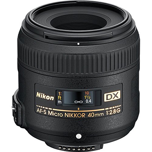 Nikon 40mm f/2.8G AF-S DX Micro NIKKOR Lens - Black : Amazon.ca