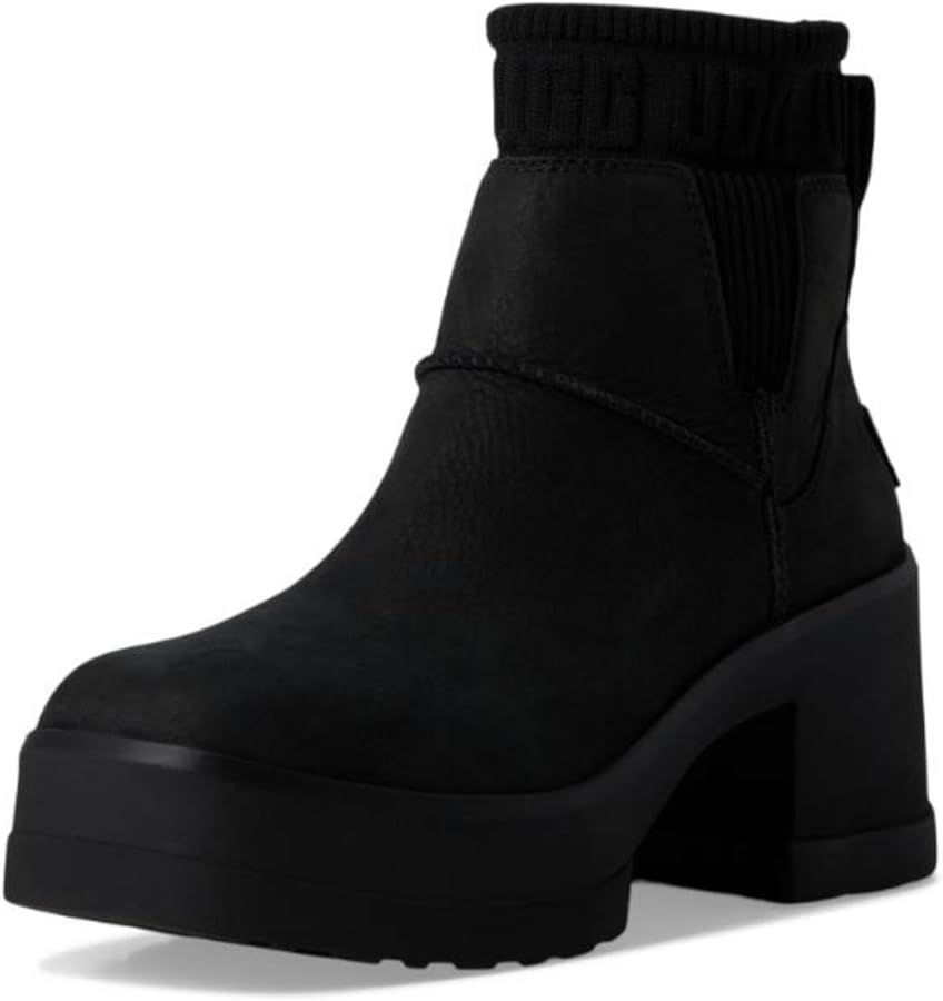 Amazon.com | UGG Women's Moxy Chelsea Boot, Black, 5.5 | Ankle