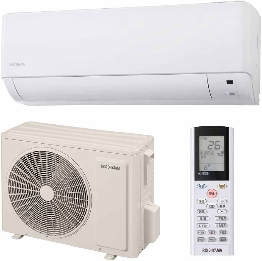 Amazon | アイリスオーヤマ エアコン 18畳用 ルームエアコン 5.6kW