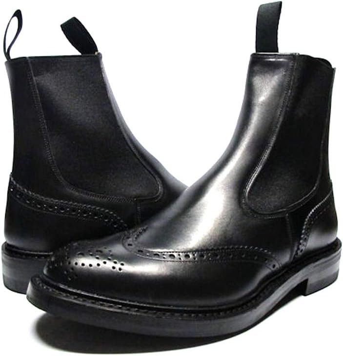 Amazon | [トリッカーズ] ヘンリー サイドゴア ブーツ ブラック