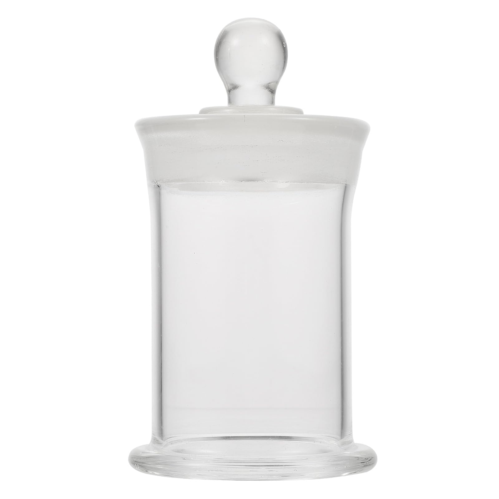 Amazon.co.jp: POPETPOP ガラス標本ボトル耐熱革瓶クリア実験室用