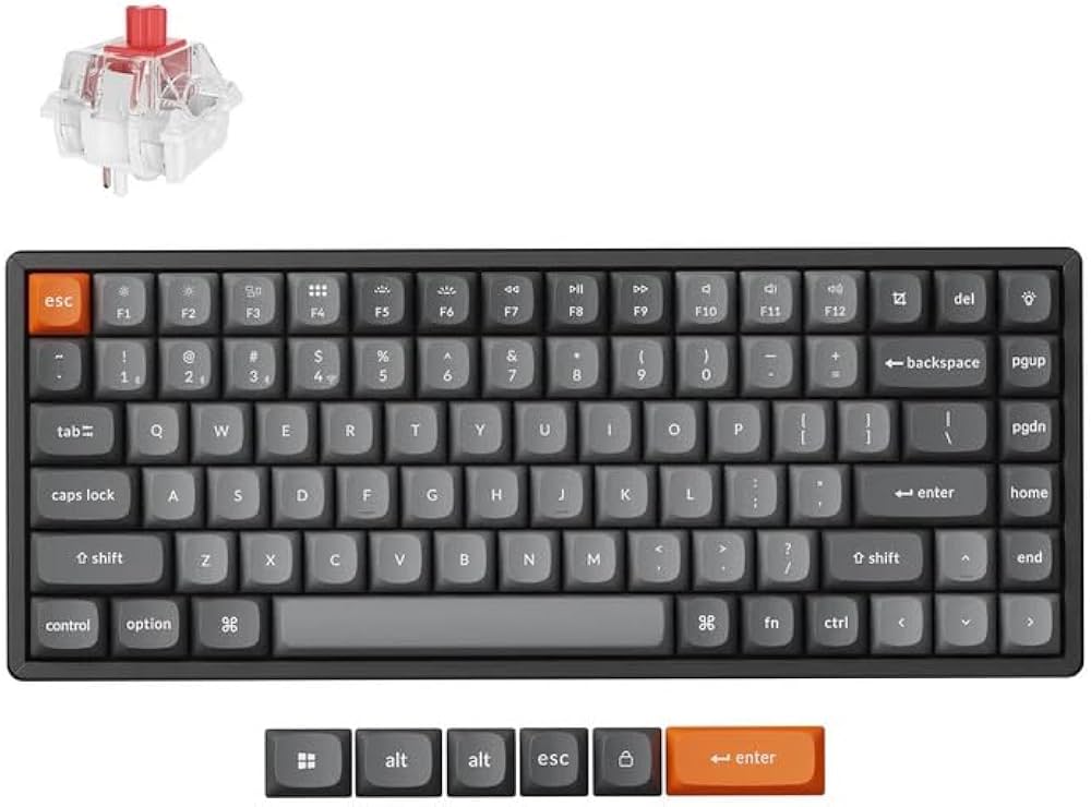 Amazon | 【国内正規品】Keychron K2 Max QMK ワイヤレス カスタム