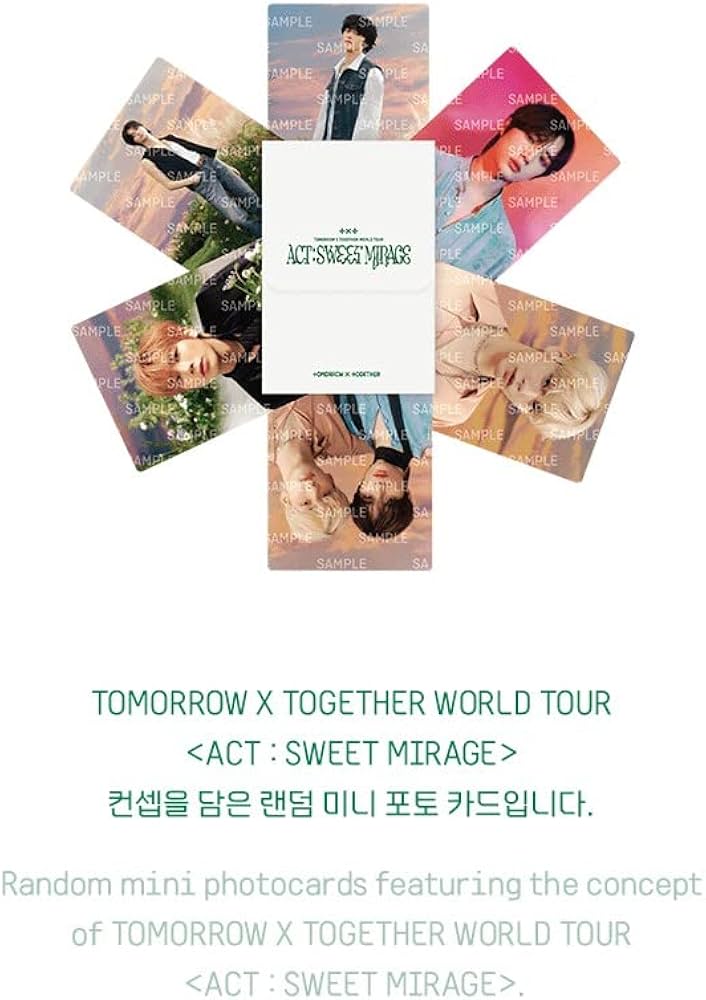 Amazon.co.jp: TXTワールドツアーACT:スイートミラージュミニフォト