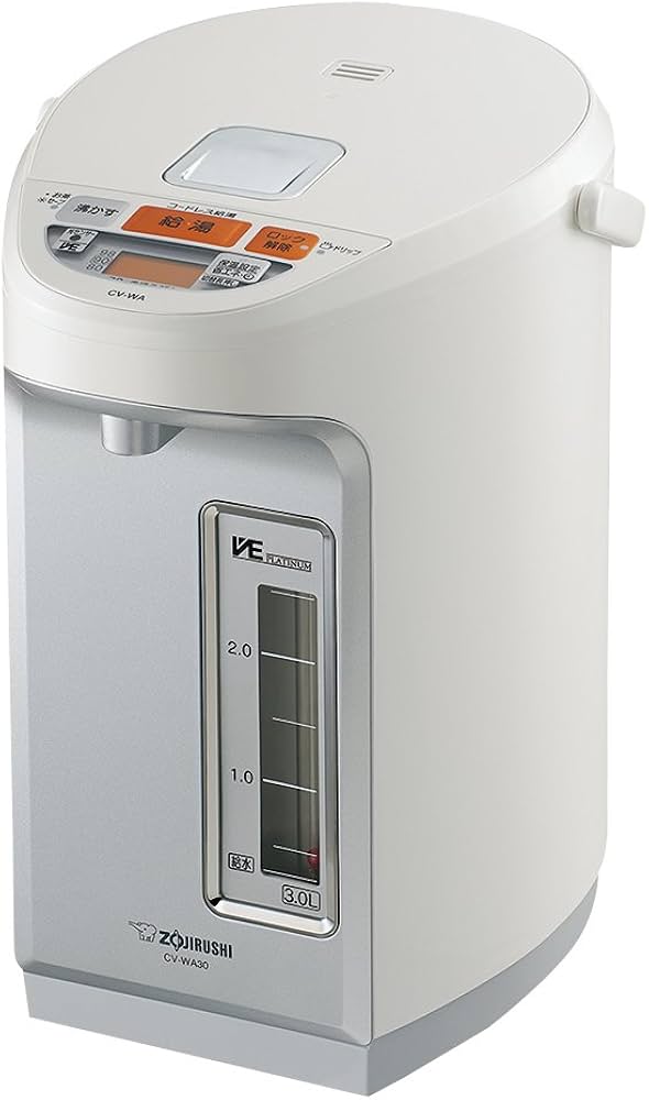 Amazon | 象印 電気ポット 3.0L VE電気まほうびん プライムホワイト CV