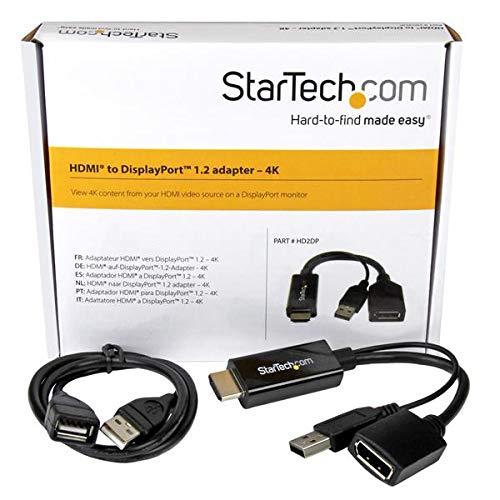 Amazon.co.jp: StarTech.com HDMI - DisplayPort変換アダプタ 4K/30Hz