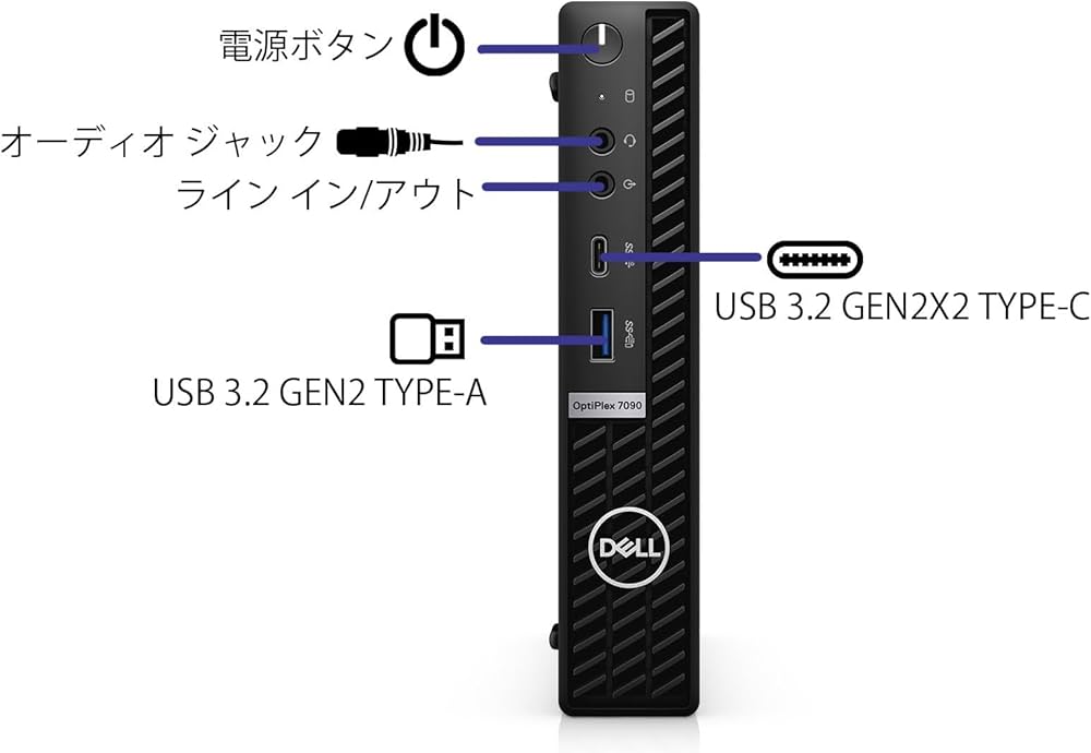 Amazon.co.jp: 【整備済み品】Dell 超ミニPC OptiPlex 5090/7090 Micro