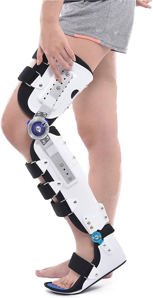 Amazon.co.jp: ヒンジ式ニーブレース 手術後ニーブレース ニーサポート