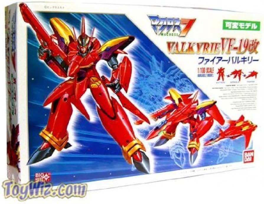 Amazon | バンダイ(BANDAI) 1/100 VF-19改 ファイアーバルキリー