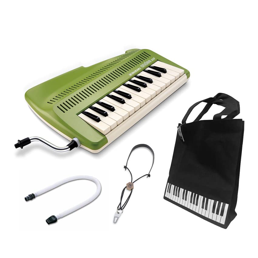 Amazon | 鍵盤柄バッグ付き□スズキ 鍵盤リコーダー andes 25F 鍵盤