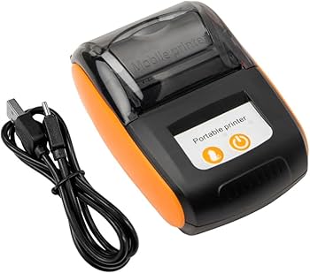 Amazon.com: Portable Receipt Printer 58mm Mini Thermal Printing