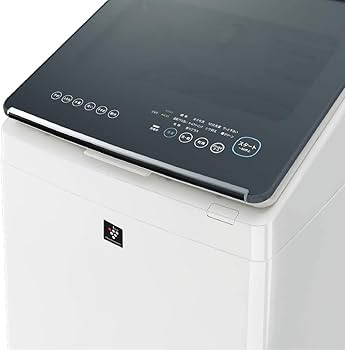 Amazon.co.jp: シャープ SHARP 洗濯機 洗濯乾燥機 ES-PW11E-S ガラス