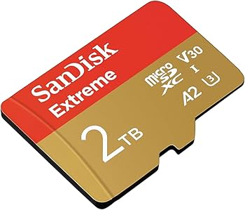 Amazon.com: SanDisk 2TB Extreme microSDXC UHS-I Memory Card with