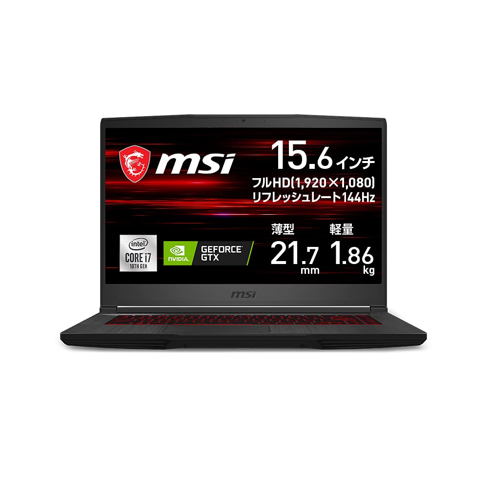 Amazon.co.jp: 【GTX1660Ti搭載・薄型軽量】MSIゲーミングノートPC