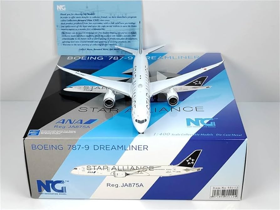 航空機・ヘリコプター NG ANA B787-9 JA890A 1/400 航空機