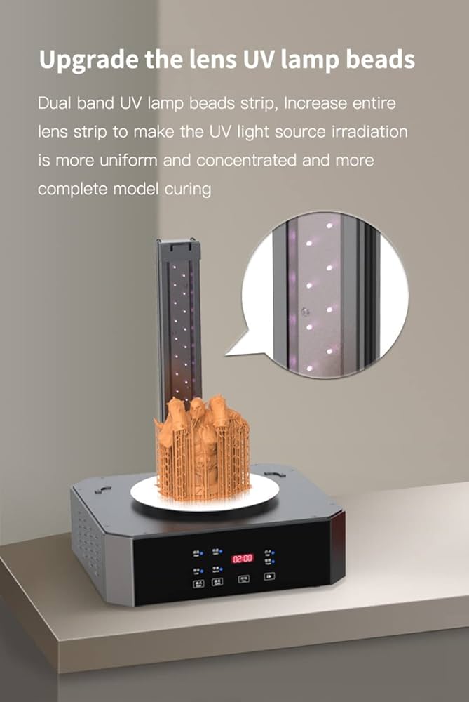 Amazon | Creality 3D UW-02 3Dプリンター用洗浄硬化機 | 3Dプリンタ