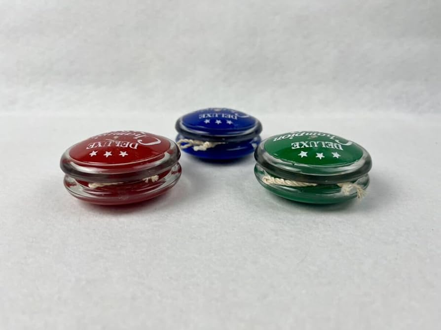 Amazon.co.jp: 昭和 レトロ チャンピオン ヨーヨー 3個セット 当時物