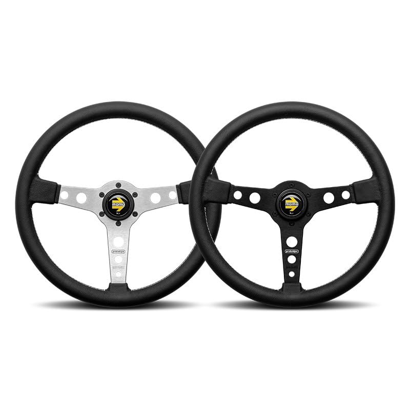Amazon | MOMO PRO35BK2B Prototipoブラック350 mmレザーステアリング