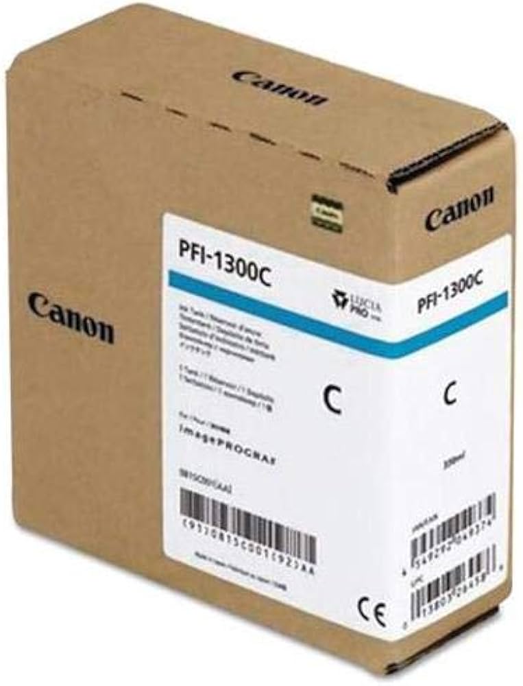 Amazon.co.jp: Canon PFI-1300 330ml 顔料インクタンクキット 一部の