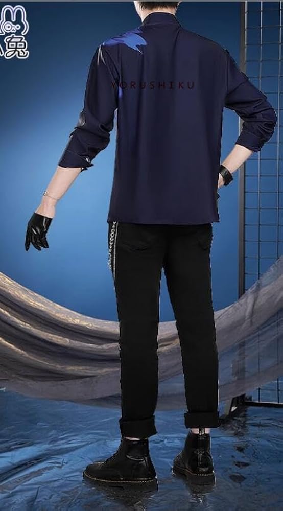 Amazon.co.jp: [CAIQISS] 小柳ロウ コスプレ衣装+ウィッグ 風