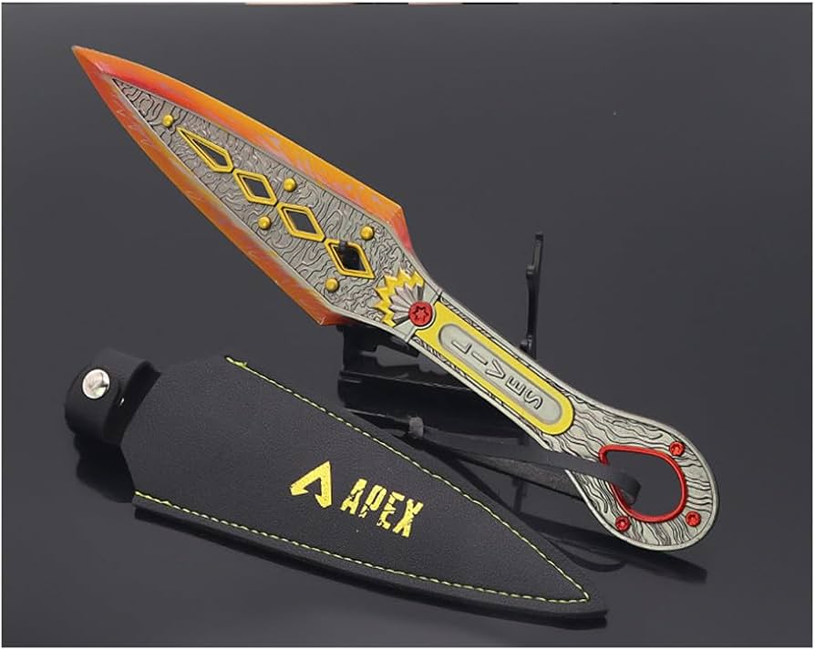 Amazon.co.jp: APEX レイス クナイ 家宝 革鞘付き 30CM エーペックス