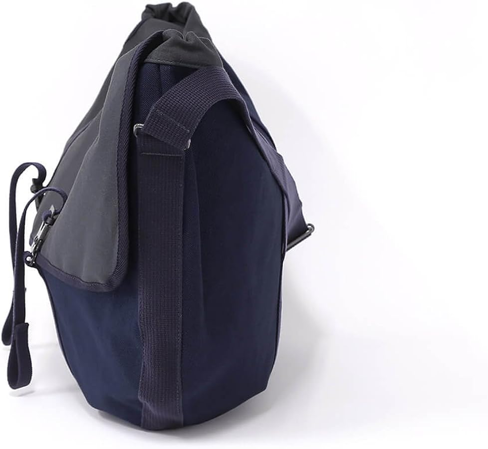 Amazon | ホーボー ショルダーバッグ Cotton Canvas Round Shoulder